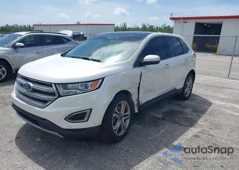 2016 Ford Edge Titanium from USA, damaged, VIN 2FMPK4K81GBB56278